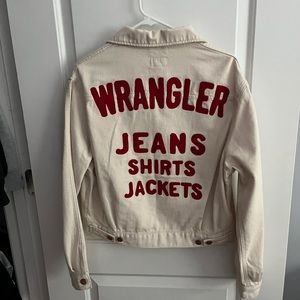 Wrangler Natural “Jeans Shirts Jackets” Natural Denim Jacket